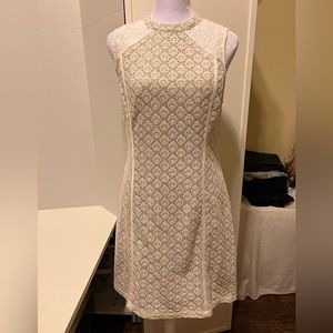 Ladakh Ivory Crochet Dress, Size M